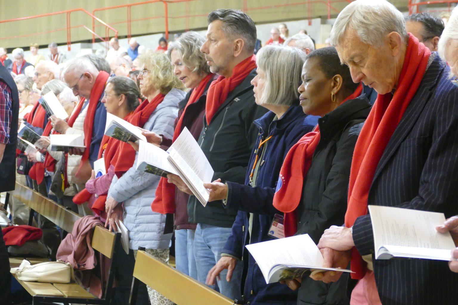 Utrechtse pelgrims bidden Lauden in Lourdes